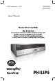 Philips DVDR3430V User Manual