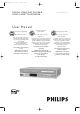 Philips DVP3200V/37 User Manual