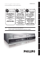 Philips DVDR3545V User Manual