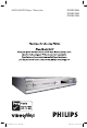 Philips DVDR3300H User Manual