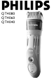 Philips QT4040 User Manual
