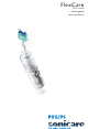 Philips sonic toothbrush FlexCare 900 User Manual