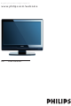Philips 19PFL5403/60 User Manual