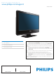 Philips 19PFL3505D User Manual