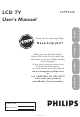 Philips 23PF5320 User Manual