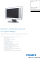 Philips 26fw5220/37 Specification Sheet