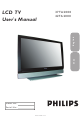 Philips 37TA2000 User Manual