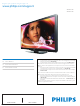 Philips 40PFL3706 User Manual