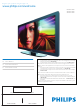 Philips 40PFL5705D User Manual