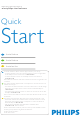 Philips 40PFL7705D/F7 Quick Start Manual