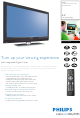 Philips 42PFL5522D/05 Specifications