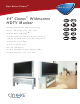 Philips Cineos 44PL9523/17 Specification