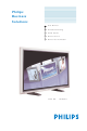 Philips HDTV User Manual