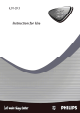 Philips iL01-2K3 Instructions For Use Manual