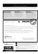 Philips CRT TV Owner's Manual
