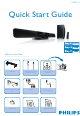 Philips HSB2313/12 Quick Start Manual