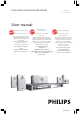 Philips HTS3410D User Manual