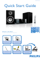 Philips MCD710 Quick Start Manual