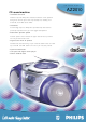 Philips AZ2010 Product Information