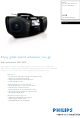 Philips AZ3846 Specifications