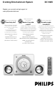 Philips Docking Entertainment System DC199B User Manual