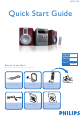 Philips MCM 760 Quick Start Manual