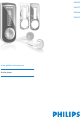Philips SA4127 User Manual