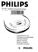 Philips AZ 7181/00 Instructions For Use Manual