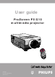 Philips ProScreen PXG10 User Manual