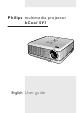Philips SV1 User Manual