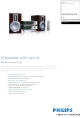 Philips Micro Hi-Fi System MCM700 Specifications