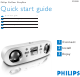 Philips PSS231 GoGear ShoqBox Quick Start Manual