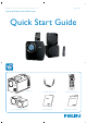 Philips DCM109 Quick Start Manual