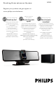 Philips Docking Entertainment System DC912 User Manual