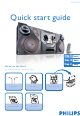 Philips FW M575 Quick Start Manual