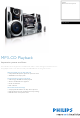 Philips FWM375 Specifications