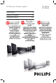 Philips HTS3440 User Manual
