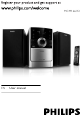 Philips MCM166/12 User Manual