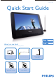 Philips PVD778 Quick Start Manual