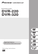Pioneer DVR-220 Operating Instructions Manual
