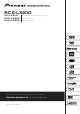 Pioneer RCS-LX60D Operating Instructions Manual