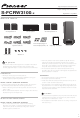 Pioneer S-FCRW3100-k Operating Instructions Manual