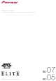 Pioneer Elite SC-07 Operating Instructions Manual
