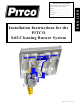 Pitco L80-029 Installation Instructions Manual