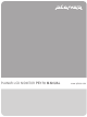 Planar LCD Monitor PE170 Manual