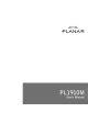 Planar PL1910 M User Manual