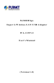 Planet WL-U357v2 User Manual