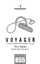Plantronics VOYAGER855 User Manual