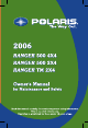 Polaris 500 2X4 User Manual