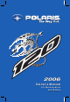 Polaris 120 Owner's Manual For Maintenance And Safety